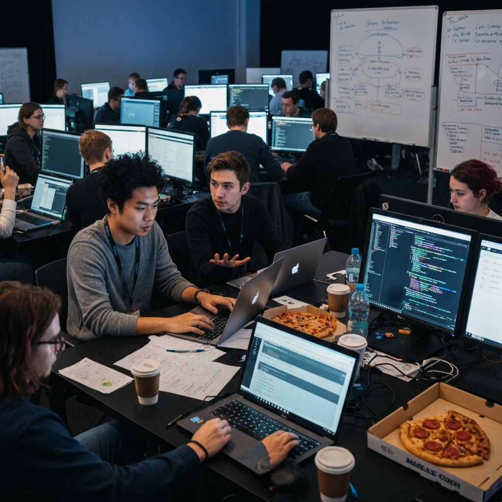 تنظيم هاكاثون ناجح: من الفكرة للتنفيذ